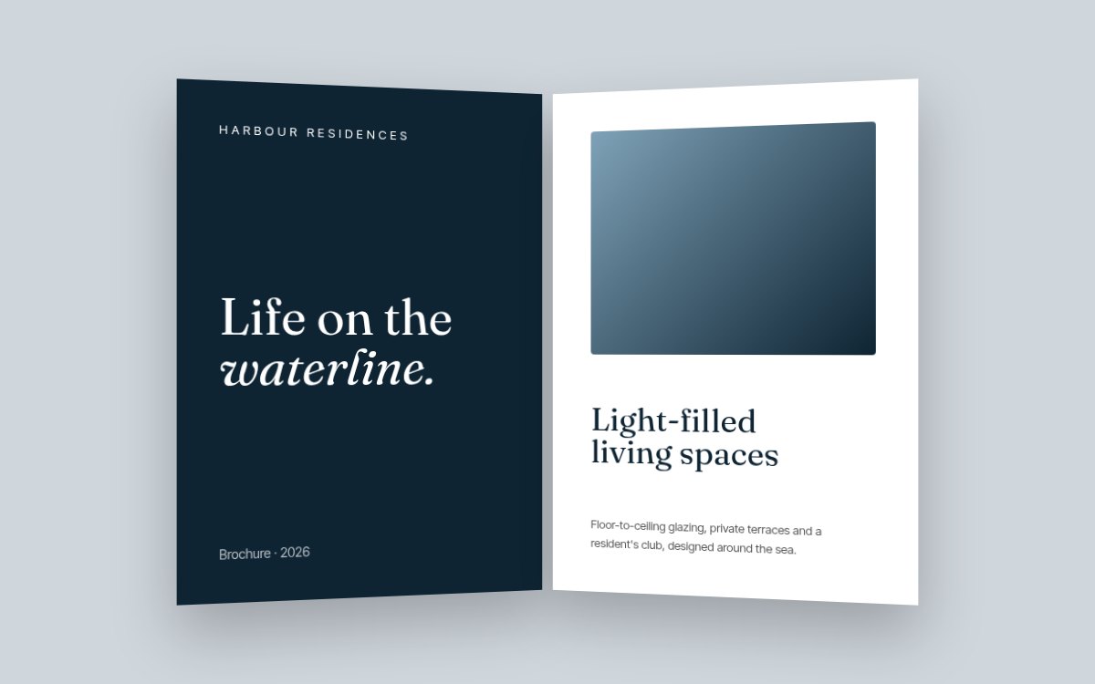 Brochure sample concept