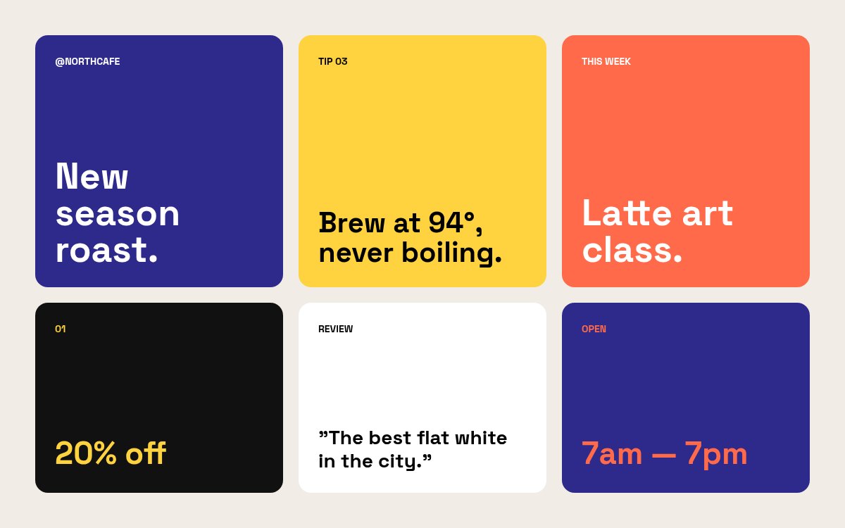 Content sample concept